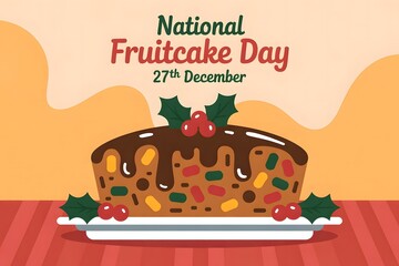 Get ready for National Fruitcake Day on December 27! Learn how to bake, decorate, and share fruitcake for a fun and festive celebration.