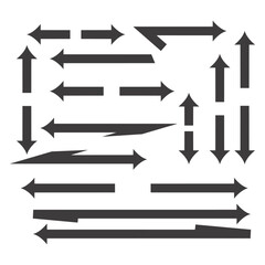 Hand-Drawn Arrow Clipart Set for Planners