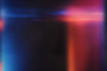 light leaks overlay effect with scratch dust and blur colorful light,retro film distressed flare on black background,analog film burn lens flare effect,Leaked camera poster photo effect mockup © PT-studio