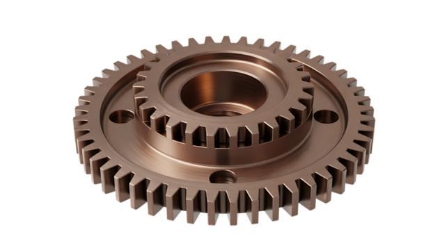 Gear Wheels Enhancing Rotational Force