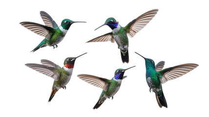 Fototapeta premium Collection of Birds Flying High