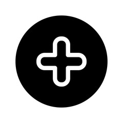 Obraz premium Add Icon Vector Symbol Design Illustration