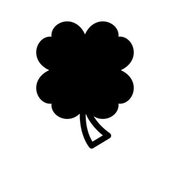 Clover Icon Vector Symbol Design Illustration
