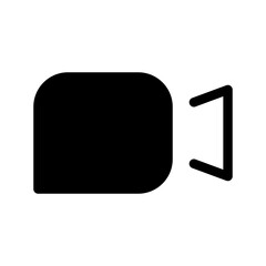Video Icon Vector Symbol Design Illustration
