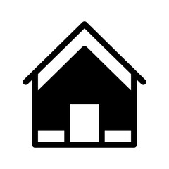 Home Icon Vector Symbol Design Illustration