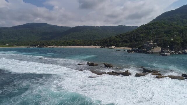 Playas del Caribe Colombiano en el Parque Tayrona