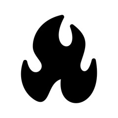 Fire Icon Vector Symbol Design Illustration