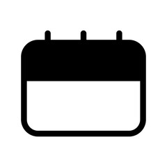 Calendar Icon Vector Symbol Design Illustration