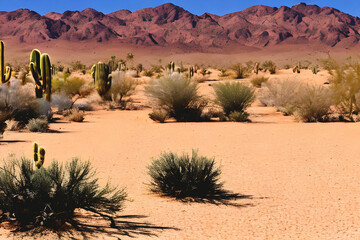 sand dunes desert Ai generated, PS overaltered