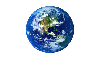 Earth depiction with visible North America against a black background