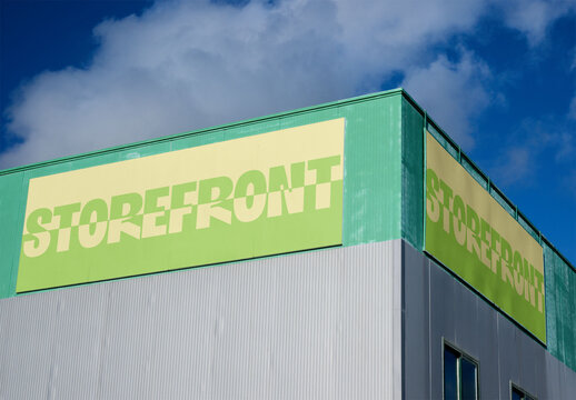 Building Facade storefront