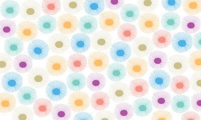 fondo horizontal con formas de color