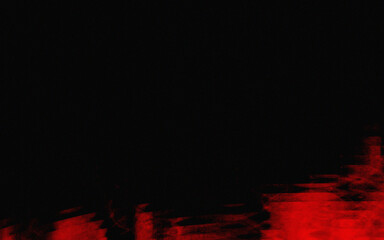 Dark Red Motion Texture on Black Background | Dramatic Abstract Wave Paint