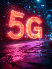 5G Communication Technology Interconnectivity Technology Theme Background