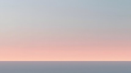Pastel gradient sky at dusk, smooth minimal background for banners