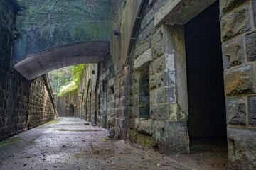 Fototapeta premium 佐世保要塞 石原岳堡塁跡の風景（石原岳森林公園）