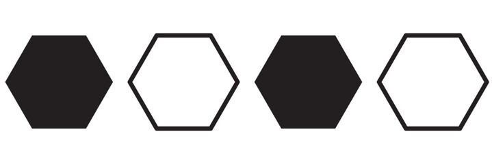 Honeycomb pattern with hexagon mesh texture bee comb grid. Line grid of hexagons black and white seamless pattern.