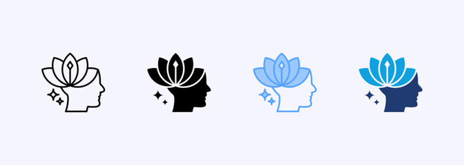 Release Stress Icon Set Multiple Style Collection