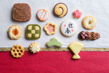 迎春クッキー