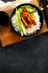 Asian cuisine dish.
