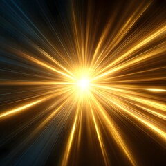 Radiant Burst of Light with Dynamic Energy and Vivid Colors