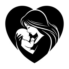 silhouette of a man and woman