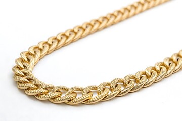 Obraz premium Gold chain with a gold clasp. Graphic, photo, vector, images, illustration, art, design, clipart, abstract, digital, tshirt, pattern, mockup, stock