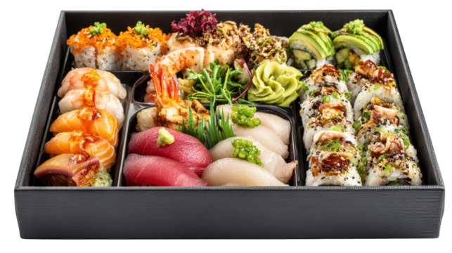 Black box filled with dense numerous contents container holds abundant indistinct articles