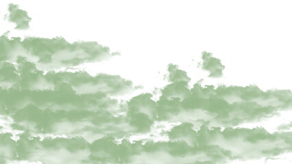 Soft sage green abstract cloud 