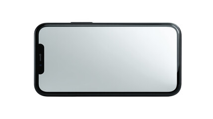 Fototapeta premium White mirror with black frame displayed framed mirror reflects simple elegant design