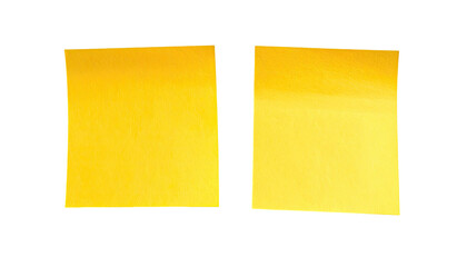 Two gold square surfaces against a black background