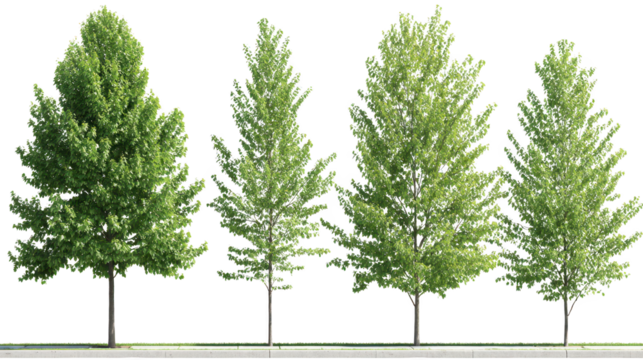 White leaved trees stand tall under vast sky unique trees feature vibrant white foliage