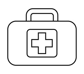 First aid kit icon