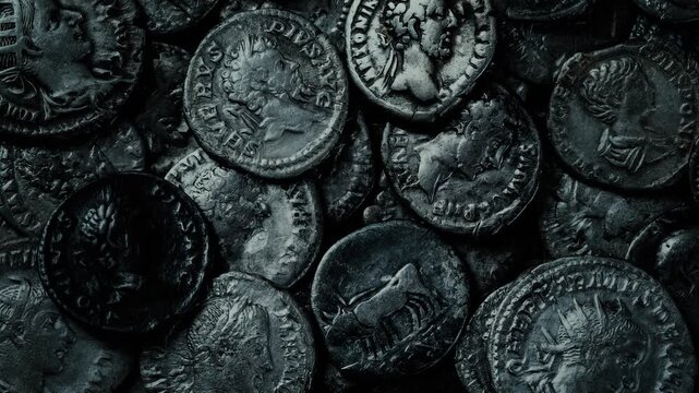 Roman Coins in the Dark