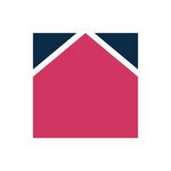 Logo Dachdecker, Maklerbüro oder Architekt