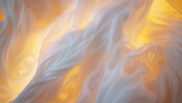 Abstract swirling clouds of light and color