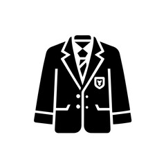 Neat and Modern School Uniform Vector Illustration
