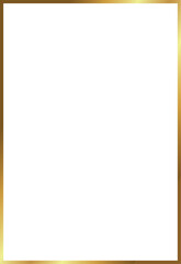 gold frame for text A4