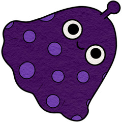 cute monster cartoon design