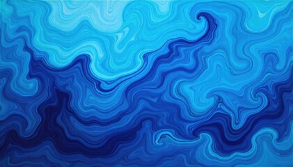 Fototapeta premium Abstract swirling blue paint texture, vibrant and dynamic, perfect for backgrounds or design elements Ideal for artistic projects, websites, and marketing materials , paint, movement, spiral