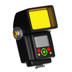 Speedlight camera flash providing professional lighting equipment