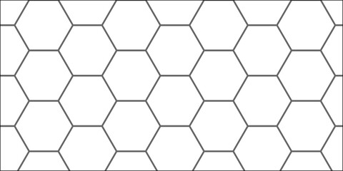 Seamless hexagonal honeycomb pattern texture vector design wallpaper