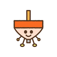 Obraz premium キャラクター風の単品アイコンイラスト 遊具 コマ