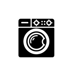 Modern Top Load Washing Machine Vector Design**