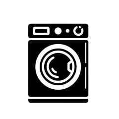 Top Load Washing Machine Vector Illustration