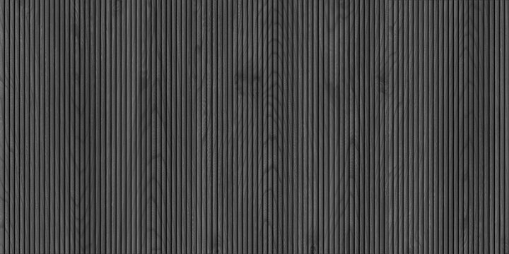 SEAMLESS fluted wall panel background, dark brown wood texture, modern decorative accent wall, halfround wooden slats