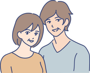 ミドル世代の夫婦　eps