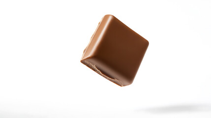 Indulge in the simple pleasure of a perfectly formed milk chocolate square. Its smooth surface and rich color promise a melt-in-your-mouth experience. A treat for any occasion!