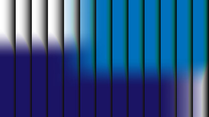 Vibrant vertical abstract lines blending warm orange and cool green tones with soft gradient transitions