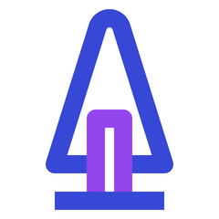 nature and ecology twotone icon set